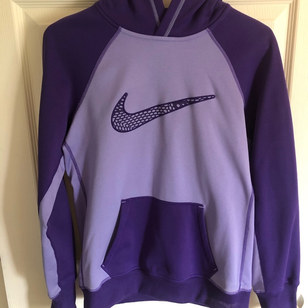 Purple Nike hoodie